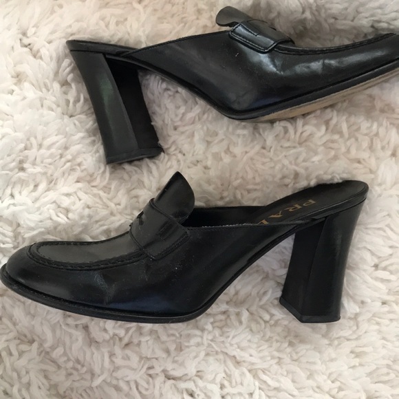 Vintage Prada Penny Loafer Heels - Picture 8 of 8
